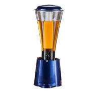 ZWQXZX Dispenser Acqua per Feste Torre for Bevande con Tubo del Ghiaccio Staccabile E Distributore di Bevande con Luce LED Limonata(Blue)