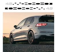 ZWRKB Adesivo per Gonna Laterale della Porta dell'auto, per VW Golf 8 MK8 GTI R, Accessori per Adesivi per Strisce in Vinile