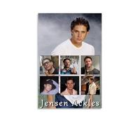 ZWSYHJ Jensen Ackles - Dipinto da parete in stile retrò, vari stili di stampa, decorazione da parete per camera da letto, senza cornice, 50 x 75 cm
