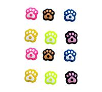 ZWTPGKRD 12 pezzi Ammortizzatori da Tennis Racchetta Vibrazioni Ammortizzatori Antiurto Accessori da Tennis per Giocatore Durevole Racchetta da Tennis Vibrazioni Ammortizzatori Tennis Grip Enhancer