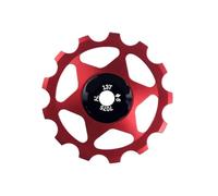 ZWTPGKRD Bicycles Rear Derailleur Guides Wheel Cycling Derailleur Smooth Durability for Accurate Speed and Quiet Operations Aluminum Bearing Bicycles Pulley