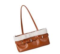 ZWTPGKRD Borsa a tracolla contemporanea per le donne borsa sotto le ascelle con spaziosa borsa interna per viaggi, shopping, lavoro all'aperto, borsa a tracolla compatta essenziale per tutti i giorni