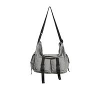 ZWTPGKRD Borsa a tracolla per le donne borsa a tracolla messaggeri alla moda Pocketbook impermeabile multi tasche regali borsa a tracolla per le donne, grigio, One Size