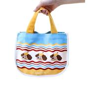 ZWTPGKRD Borsa termica ispessita per il pranzo, impermeabile, con bel motivo, portatile, per lavoro, scuola, borsa termica per il pranzo