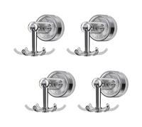 ZWTPGKRD Forte supporto rotante, design a rotazione completa, supporto a ventosa multiuso per appendere utensili, asciugamani, articoli da bagno, gancio adesivo adatto al noleggio non danneggia