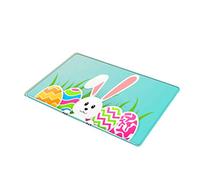 ZWTPGKRD Happy Easter Eggs - Zerbino decorativo rettangolare