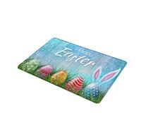 ZWTPGKRD Happy Easter Eggs - Zerbino decorativo rettangolare