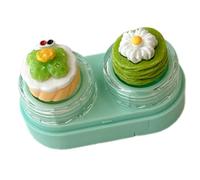 ZWTPGKRD Kit di lenti a forma di cupcake con porta lenti a cassetto per stili di vita impegnati e cambi lenti rapidi, Verde