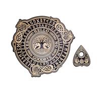 ZWTPGKRD Legno Spirito Parlare Consiglio Divinazione Con Planchette Rabdomanzia Messaggio Raccontare Strumento Mistico Gioco Forniture Cranio Spirito Con Planchette