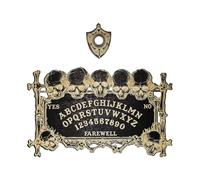 ZWTPGKRD Legno Spirito Parlare Consiglio Divinazione Con Planchette Rabdomanzia Messaggio Raccontare Strumento Mistico Gioco Forniture Cranio Spirito Con Planchette
