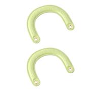 ZWTPGKRD Maniglia per borsa curva da 2 in PU presa comoda e facile installazione per donne alla e appassionati maniglie per borse per pendolari