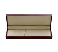 ZWTPGKRD Moderna custodia per penne in pelle PU Organizzatori da scrivania per ufficio con materiali per imballaggio regalo aziendale per luoghi di lavoro Scatola di penna in metallo regalo, B