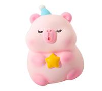 ZWTPGKRD Moneta Banche Per Bambini Cartoon Kapibara Statua Animale Resine Unbreakable Piggy Pratico Evento Speciale Moneta Decorativa
