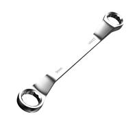 ZWTPGKRD Multifunzionale 45 Gradi Doppio Offset Box End Chiave Strumento di Riparazione Auto Offset Chiave a Cricchetto Strumento