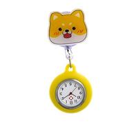 ZWTPGKRD Orologio da infermiera da appendere con spilla in silicone, design a clip, per controllo rapido dell'ora, cliniche, ospedale, orologio da infermiera professionale, u