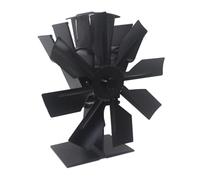 ZWTPGKRD Potenza Efficiente Firepit Air Driver 8 Affilatrici Aerodinamiche Piano Ottocento 1100RPM Velocità Risparmio Carbone Riscaldamento Risposta Riscaldamento Whirler