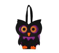 ZWTPGKRD Sacchetto di caramelle di Halloween sacchetti regalo biscotti divertenti e funzionali feste bomboniere per dolcetti sacchetto di stoccaggio titolare biscotto, Gufo, Taglia unica