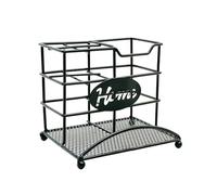 ZWTPGKRD Scaffale robusto degli organizzatori del ferro con il portatile dell'Assemblea Resisent per i sistemi della scaffalatura del garage dello spazio