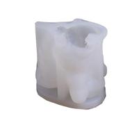 ZWTPGKRD Silicone realistico della muffa di cottura per il cioccolato che fa facile a Demould Bougie che fa muffe