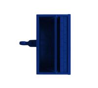 ZWTPGKRD Space Saving Decorative Key Keeper Box Simulated Garage Brick Design Wall Mount Key Case With Door Mechanism