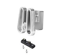 ZWTPGKRD Staffe di montaggio per portapacchi anteriori per biciclette, in alluminio leggero, con la maggior parte delle biciclette, struttura resistente agli urti, installazione rapida delle staffe