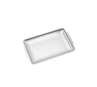 ZWTPGKRD Stampo antiaderente per pizza e torta, rettangolare, vassoio da forno, utensili da cucina, in acciaio inox, 3 misure e 2 colori a scelta