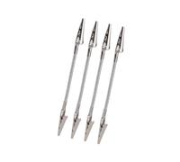 ZWTPGKRD Supporto regolabile per repellente per zanzare a doppia testa con base antiscivolo per uso interno ed esterno, accessori per attrezzi da pesca, porta incenso a doppia testa