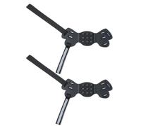 ZWTPGKRD Tacchetti da ghiaccio antiscivolo a trazione 9 artigli chiodi antiscivolo piedi ramponi dispositivi di presa durevoli per scarpe stivali tacchetti ghiaccio