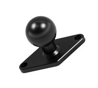 ZWWAAZHF Sistemi a testa a sfera da 2,5 cm con testa a sfera di collegamento per asta di collegamento con base cardanica, adattatore