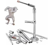 ZWWAAZHF Supporto per scultura in metallo per modellini in argilla con base robusta e morsetti rimovibili