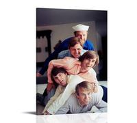 ZWWHUG Stampa artistica da parete su tela con immagine di The Beach Boys, decorazione artistica da parete per camera da letto, soggiorno, camera da letto, con cornice, stile 20 x 30 cm