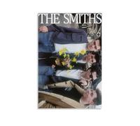 ZWWHUG Stampa artistica da parete su tela con scritta "The Smiths The Queen Is Dead", decorazione artistica da parete per camera da letto, soggiorno, camera da letto, senza cornice, stile 60 x 90 cm