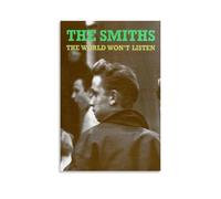 ZWWHUG Tela artistica da parete con scritta "The Smiths Strangeways, Here We Come", decorazione artistica da parete per camera da letto, soggiorno, camera da letto, senza cornice, stile 60 x 90 cm
