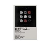 ZWWHUG Twenty One Pilots Blurryface - Tela artistica da parete decorativa per camera da letto, soggiorno, camera da letto, senza cornice, stile 50 x 75 cm