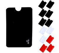 ZWWOGE 12 Pezzi Custodia Carta di Credito RFID Protection Carte,Porta Carte di Credito Uomo,Custodie per Carte di Credito,Isolamento Chip Contactless RFID e Radio NFC,Porta Bancomat Schermato