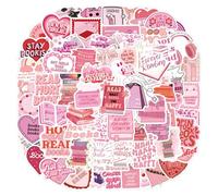 ZWWOGE 120 adesivi per libri Kindle, adesivi per laptop, lettore di e-book, bottiglia d'acqua, stickers aesthetic, summer stickers, adesivi in vinile impermeabili, per ragazze, sporco olografico