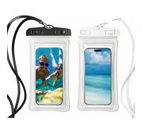 ZWWOGE 2 Pezzi UniversaleCover Subacquea Custodia Subacquea Compatibile,Custodia Impermeabile Smartphone con iPhone con Samsung con Xiaomi con Huawei, e altri telefoni cellulari di tutte le dimensioni