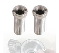 ZWWOGE 3 Pezzi Set da Vite Cava Tappo Lavandino Cucina - Universale Filtro Lavello Addensare Acciaio Inox Viti Fissaggio Cestello Lavello (15 x 30 mm), Piletta Lavello Cucina