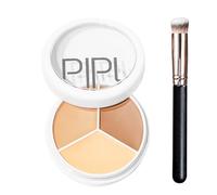 ZWWOGE 3in1 Palette Concealer,Correttore Astra,Correttore Crema,Full Coverage Concealer,Viso Correttori Makeup,Cream Palette,Contorni Evidenziati, Impermeabile a Lunga durata