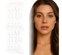 ZWWOGE 8 Pezzi Adesivi di lentiggini scintillanti per glitter viso, cerotti per il trucco, cerotti per lentiggini scintillanti, cerotti per il trucco fosforescenti accessorio per feste