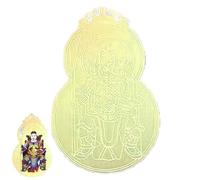 zwxqe 2026 Tai Sui Card, Year of the Horse Blessing Charm, Golden Luck Protection, Positive Energy Attraction, Auspicious Symbol, Spiritual Card for Wallet Bedroom Desk Decoration