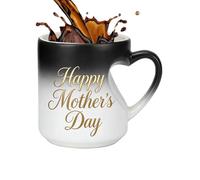 zwxqe 325ml Ceramic Coffee Mug, Heart Shape Coffee Mug, Hot And Cold Beverage Cup, Cute Ceramic Cup for Tea Milk Chocolate Juice Home Dorm Apartment Hotel Party Gathering Drinkware