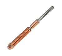 zwxqe 3D Printer Metal Nozzle, Quick Swap Hardened Tip, Anti-Wear High Temperature Printing Head, Durable Replacement Accessory for Professionals, Adults, Beginner Maker Projects