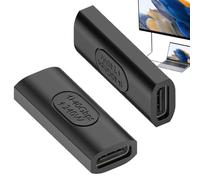 zwxqe Adattatore di prolunga di tipo C, adattatore angolare di tipo C, adattatore di tipo C, adattatore di tipo C, per alta definizione, 8K, ricarica rapida per tablet, telefoni cellulari, per