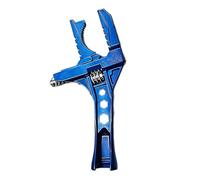 zwxqe Adjustable Wrench, 6-75mm Large Opening Short Handle Wide Jaw Spanner, Versatile Home Tool, Drain Pipe Wrench for Men and Women, Kitchen, Bathroom, Washbasin, Sink, Faucet, Bicycle Repairs