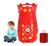 zwxqe Automatic Bubble Machine, Lighted Pirotecnic Bubble Blower