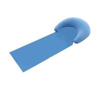 zwxqe Beach Mats, Sandproof Sleeping Pad, 62,99 x 27,56 pollici Inflatable Pillow Included, Single Person Tanning Mat, Lightweight Outdoor Blanket for Men Women Family Adults Teens Friends