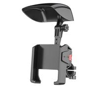 zwxqe Bike Phone Holder, 360 gradi Rotating Cellphone Stand, Anti Shake Rain Proof Mount, Secure Handlebar Attachment for Trail, Camping, Urban Road Cycling, Motorcycle Adventure