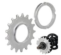 zwxqe Bike Sprocket, Single Speed Cycling Flywheel, Sturdy Replacement Freewheel Gear, Smooth Pedal Performance Design, Ideal for Road, Commuting, City, Outdoor Riding, 13t/14t/15t Sizes