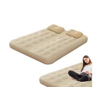 zwxqe Blow Up Air Mattress, Twin Size Inflatable Guest Bed with Built-In Pump, Automatic Inflating Portable Folding Sleeping Pad for Camping, Travel, and Home Use